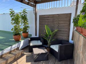 Część wypoczynkowa w obiekcie Apartamentos Jerez