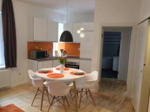 Kuchyňa alebo kuchynka v ubytovaní Apartments City&style
