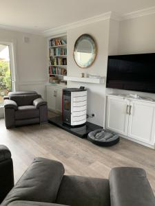 Ruang duduk di Carranross Accommodation