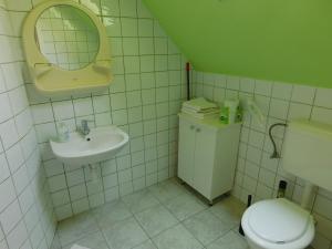 Kúpeľňa v ubytovaní Akácfa Hortenzia Apartman + 22 fotografií