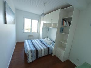Posteľ alebo postele v izbe v ubytovaní Gîte La Mer, 50m de la mer