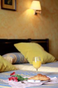 Cama o camas de una habitación en Hotel Leyton