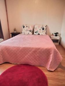 CAMPING LES PAILLOTES客房内的一张或多张床位