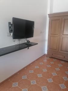 TV a/nebo společenská místnost v ubytování studio apartment