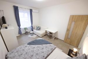 Posteľ alebo postele v izbe v ubytovaní Fara No71 apart 3