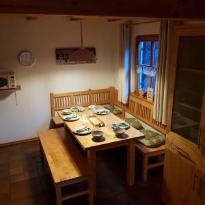 Η κουζίνα ή μικρή κουζίνα στο Ferienhaus Sepp