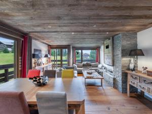 Posedenie v ubytovaní Appartement chaleureux proche pistes de ski et golf à Megève - FR-1-569-67