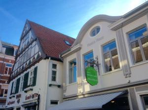 Budova, kde se aparthotel nachází