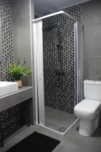 Koupelna v ubytování Irene Luxury Apartments