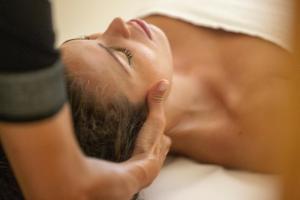 Lázně a/nebo wellness v ubytování Pugnochiuso Resort Villette Belvedere