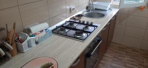 Køkken eller tekøkken på Apartament Claudia