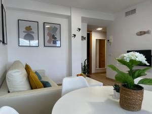 Część wypoczynkowa w obiekcie Bonefish 2 Apartment