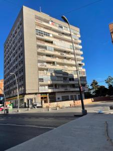 Budynek, w którym mieści się apartament