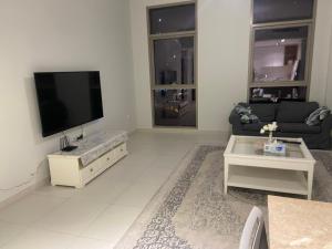 TV a/nebo společenská místnost v ubytování Hidden Gems in the heart of Abu Dhabi