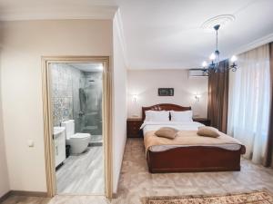 Koupelna v ubytování Aspar Boutique Hotel