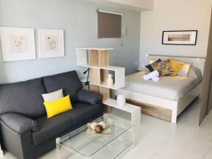 Posedenie v ubytovaní Estudio con amplia terraza en Puerto de la Cruz