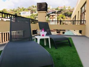 Balkón alebo terasa v ubytovaní Estudio con amplia terraza en Puerto de la Cruz