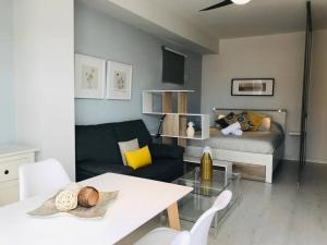 Posedenie v ubytovaní Estudio con amplia terraza en Puerto de la Cruz