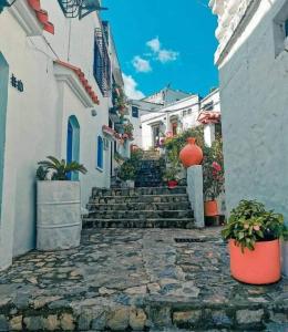 Fotografie z fotogalerie ubytování Cabaña 41, aldea Doradal Santorini Colombiano v destinaci Puerto Triunfo