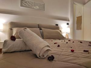 Кровать или кровати в номере My Suite Fiuggi