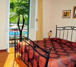Postel nebo postele na pokoji v ubytování Park Hotel Salice Terme - OltrePò Pavese -