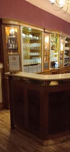 Lounge nebo bar v ubytování Hotel U Zlateho jelena