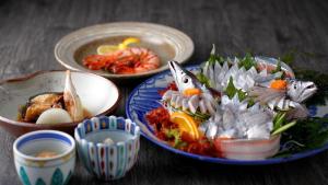 Cibo presso il ryokan o nelle vicinanze
