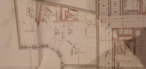 The floor plan of Downtown Vienna new built luxury suites