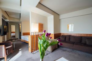 Posezení v ubytování Peakture Hotel