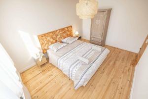 Posteľ alebo postele v izbe v ubytovaní Appartement Modane Wifi stationnement gratuit