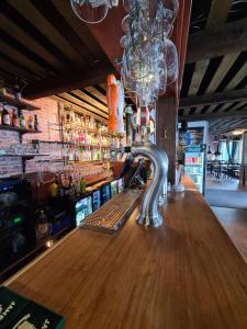 Lounge nebo bar v ubytování Dala-Järna Hotell och Vandrarhem + 22 fotografií