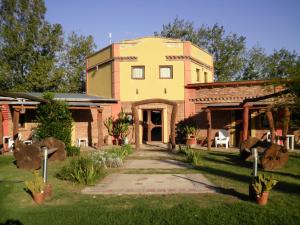 Zahrada ubytování Posada de campo Mamúll Mapú