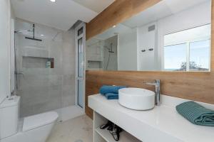 Phòng tắm tại le Beau Rivage