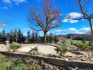 Zahrada ubytování Gîte Sud Ardèche