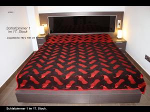 Łóżko lub łóżka w pokoju w obiekcie Apartment Penthouse AMATISTA