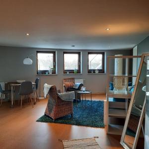 Posezení v ubytování Studio Klimt Eupen