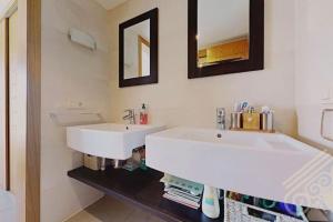 Koupelna v ubytování Precioso apartamento en Macenas