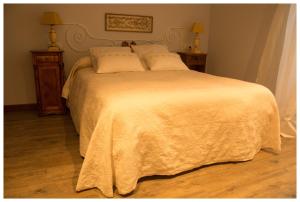 Un pat sau paturi într-o cameră la Kapel Etxea