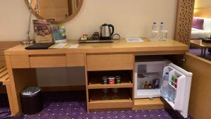 Kuchyň nebo kuchyňský kout v ubytování Fortune Park Hotel