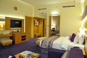 TV a/nebo společenská místnost v ubytování Fortune Park Hotel