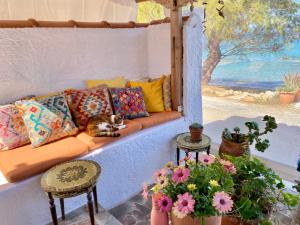 A seating area at The Beachhouse Apartments