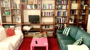 A seating area at Casa Atelier