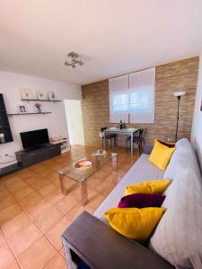 Posezení v ubytování Vivienda Vacacional Naia