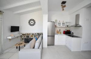 Kuchyň nebo kuchyňský kout v ubytování Ferma Beach Villas