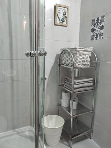 Ванная комната в Mieszkanie wakacyjne w Kołobrzegu
