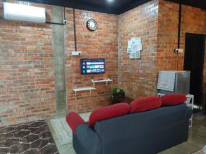 TV a/nebo společenská místnost v ubytování Studio Amani 1 Permatang Pauh