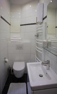 Koupelna v ubytování SK Apartments - Liborius