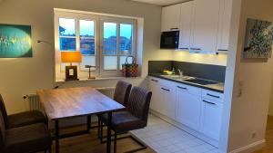 Kuchyň nebo kuchyňský kout v ubytování Hotel Kiose - Ferienwohnungen