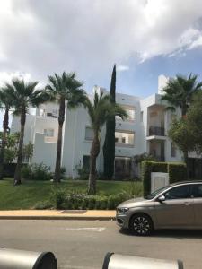Budynek, w którym mieści się apartament