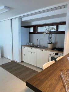 Dapur atau dapur kecil di Il Giardino sul mare